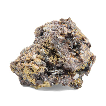 Axinite Garnet w/ Ferro Hornblende