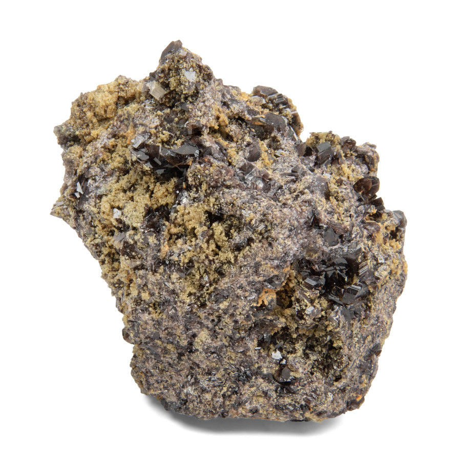 Axinite Garnet w/ Ferro Hornblende