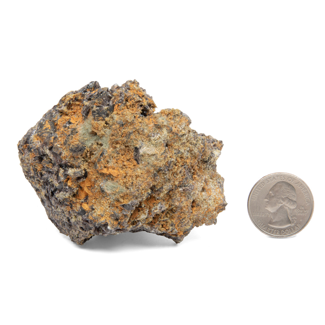 Axinite Garnet w/ Ferro Hornblende