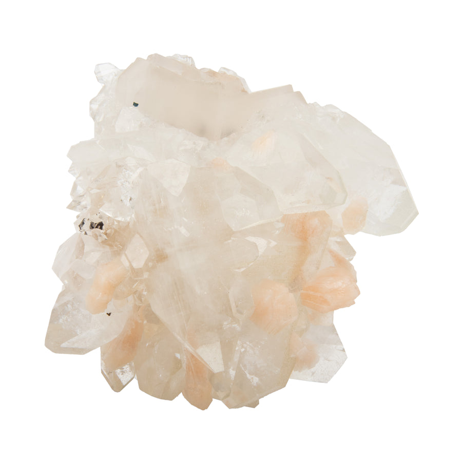 Apophyllite with Stilbite - Cluster