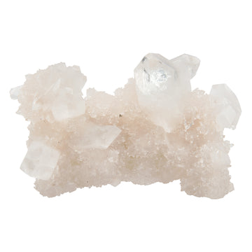 Apophyllite - Cluster with Chalcedony