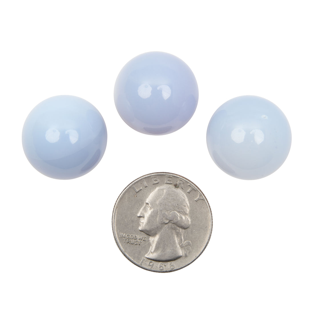 Chalcedony Spheres - Blue, Intuitive Pick