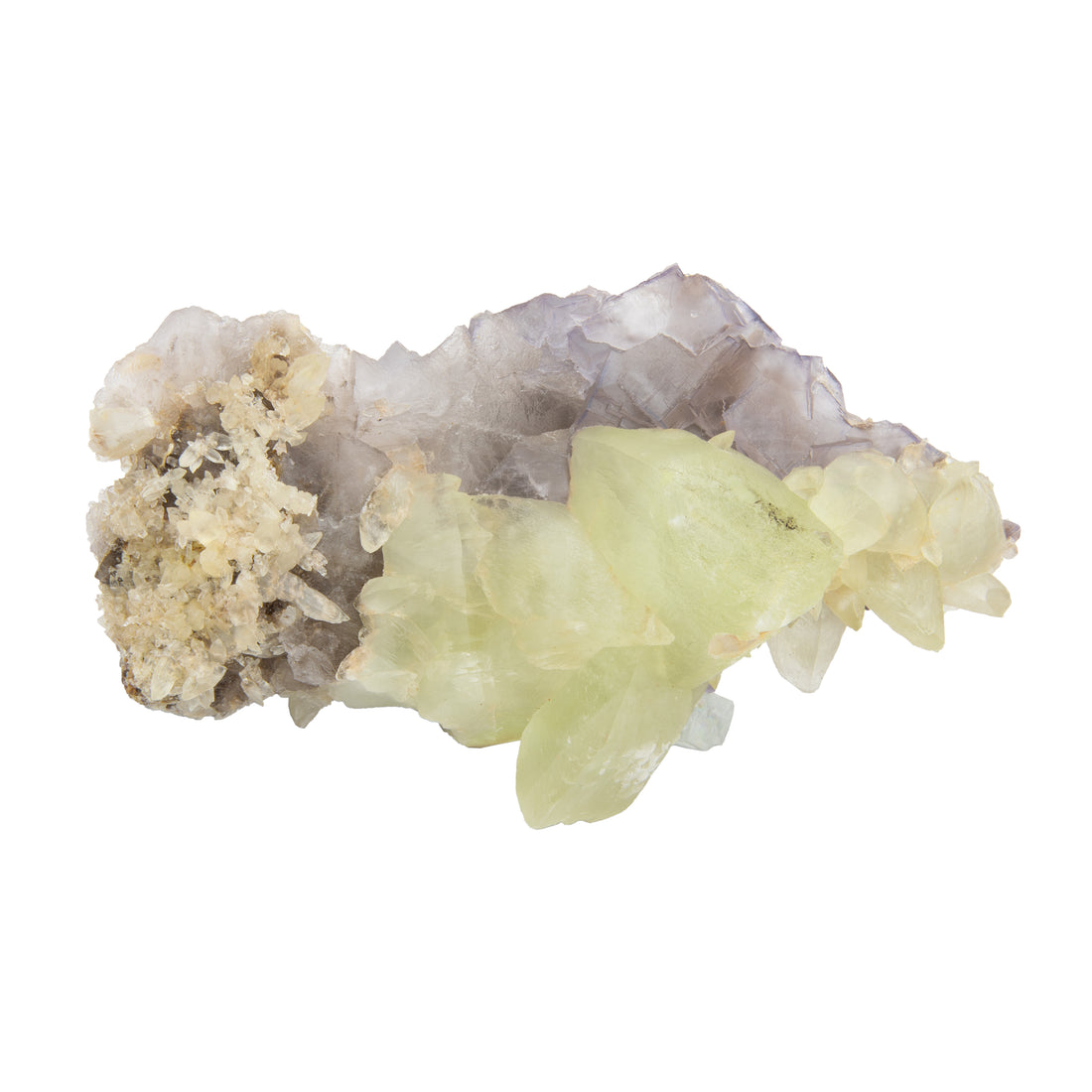 Fluorite - Purple, Yellow, Cubic