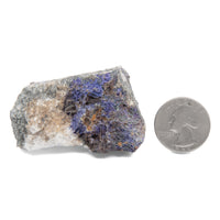 Blue, Phosphosiderite - Rough