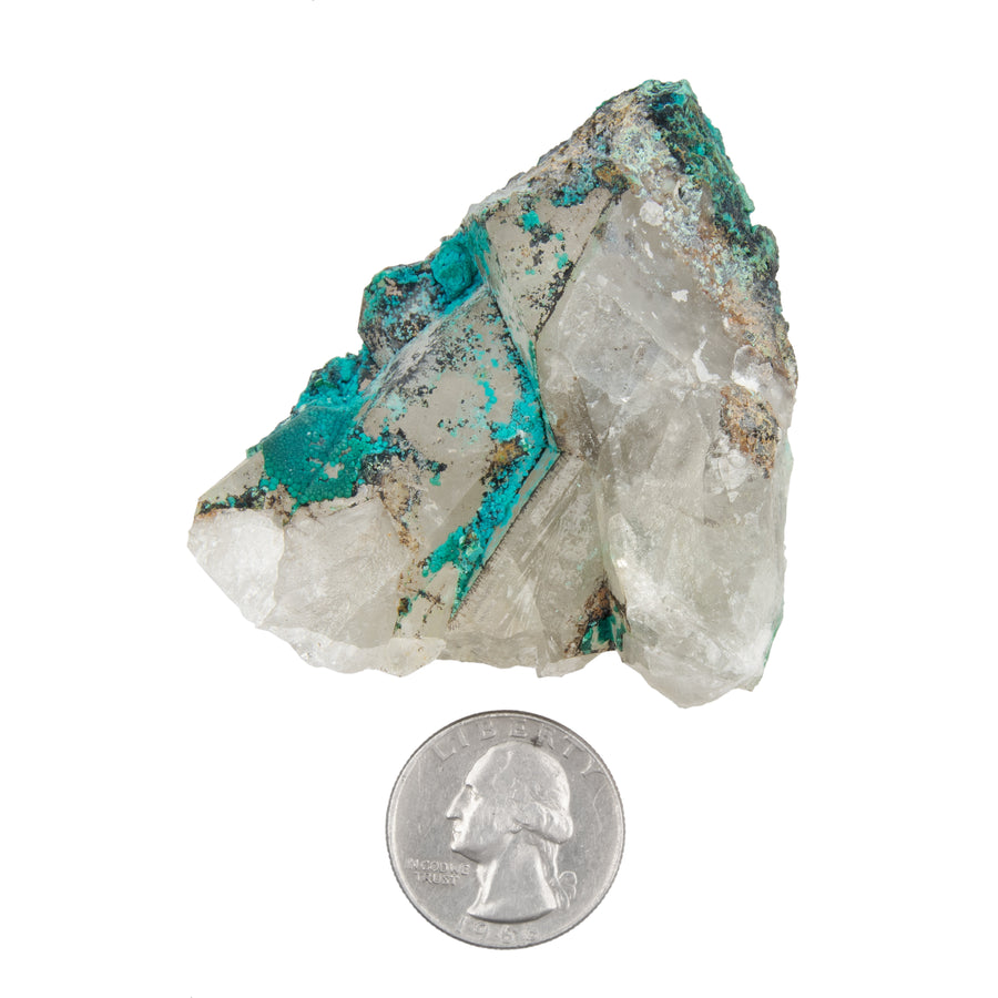 Chrysocolla w/ Quartz - Rough