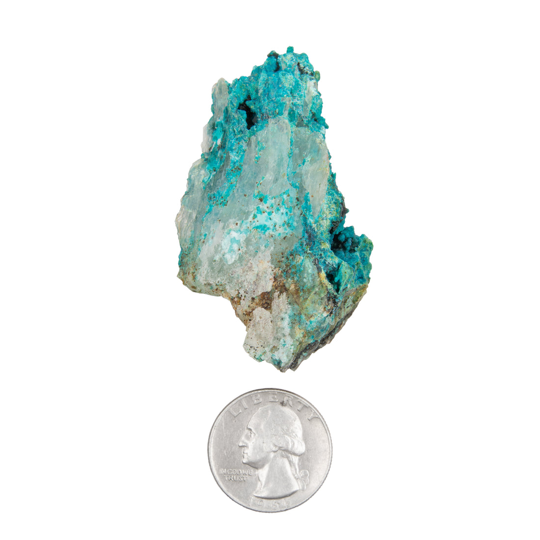 Chrysocolla w/ Quartz - Rough