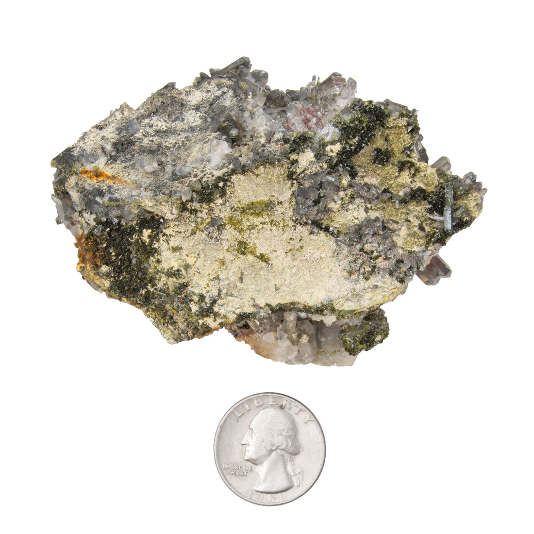 Chinese Epidote Quartz