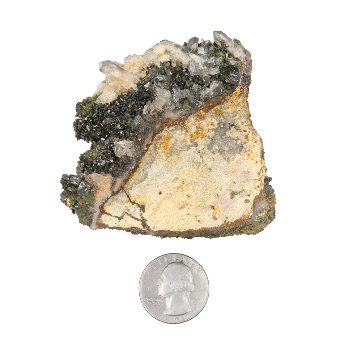 Chinese Epidote Quartz