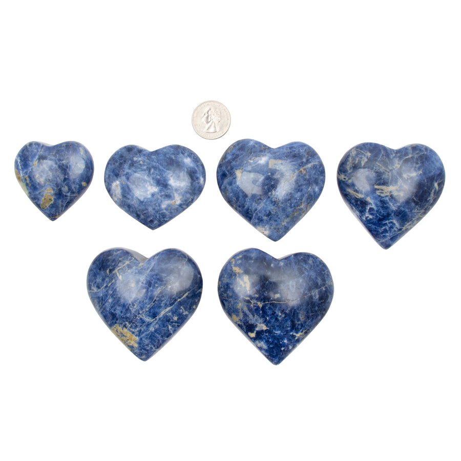 Sodalite - Hearts, Intuitive Picks