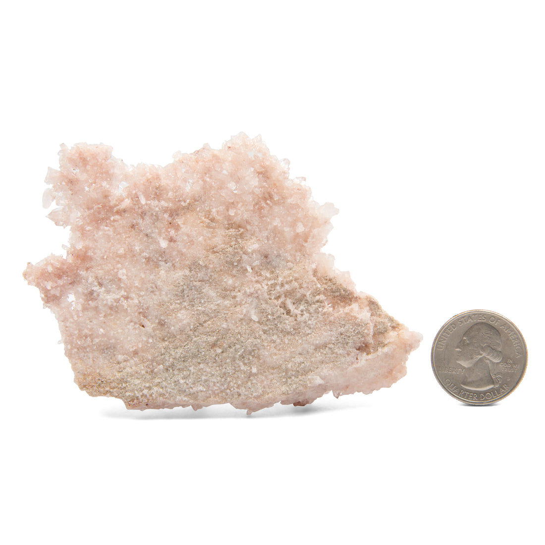 Pink Lemurian Quartz - Cluster