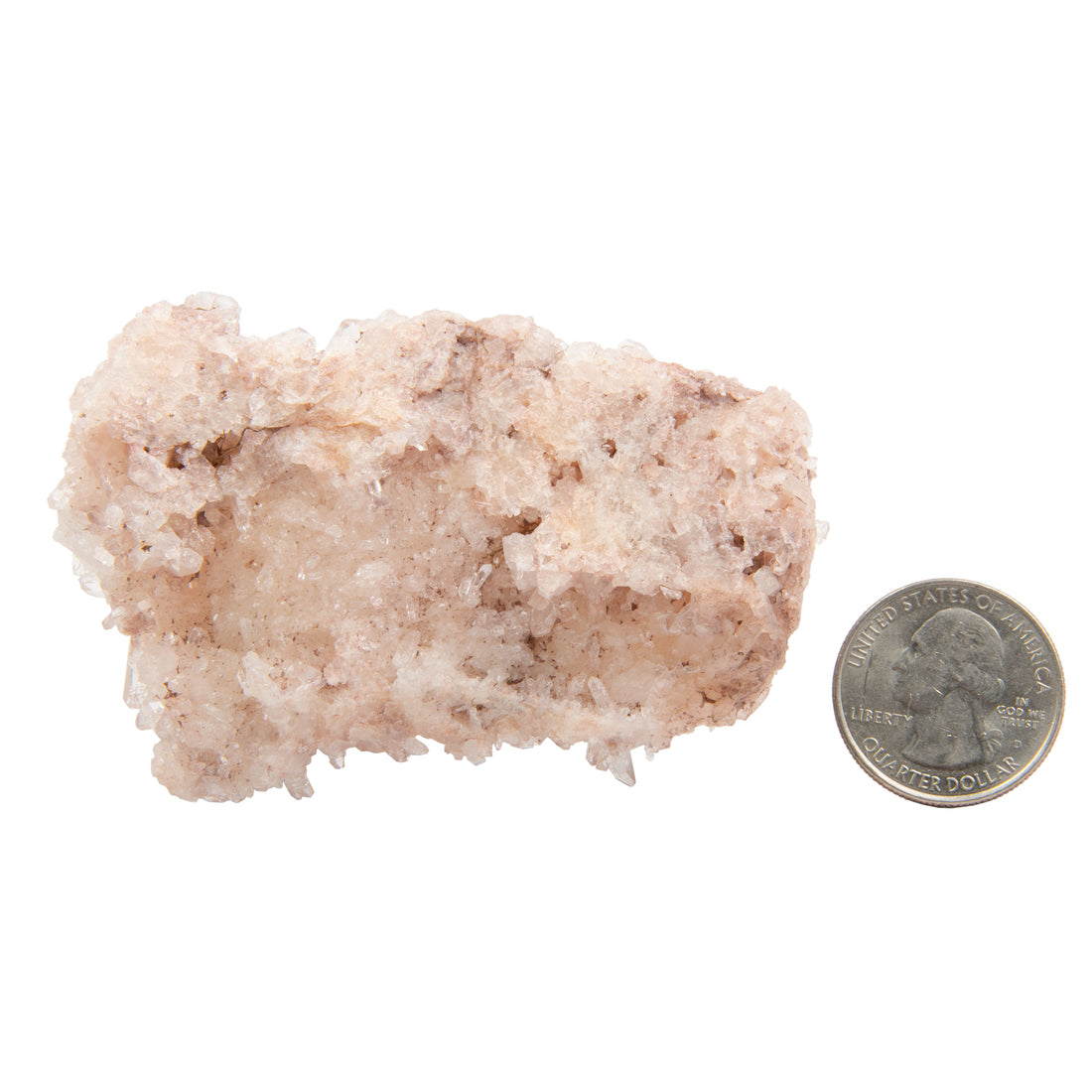 Pink Lemurian Quartz - Cluster