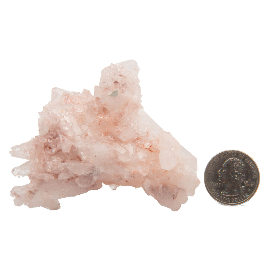 Pink Lemurian Quartz - Cluster