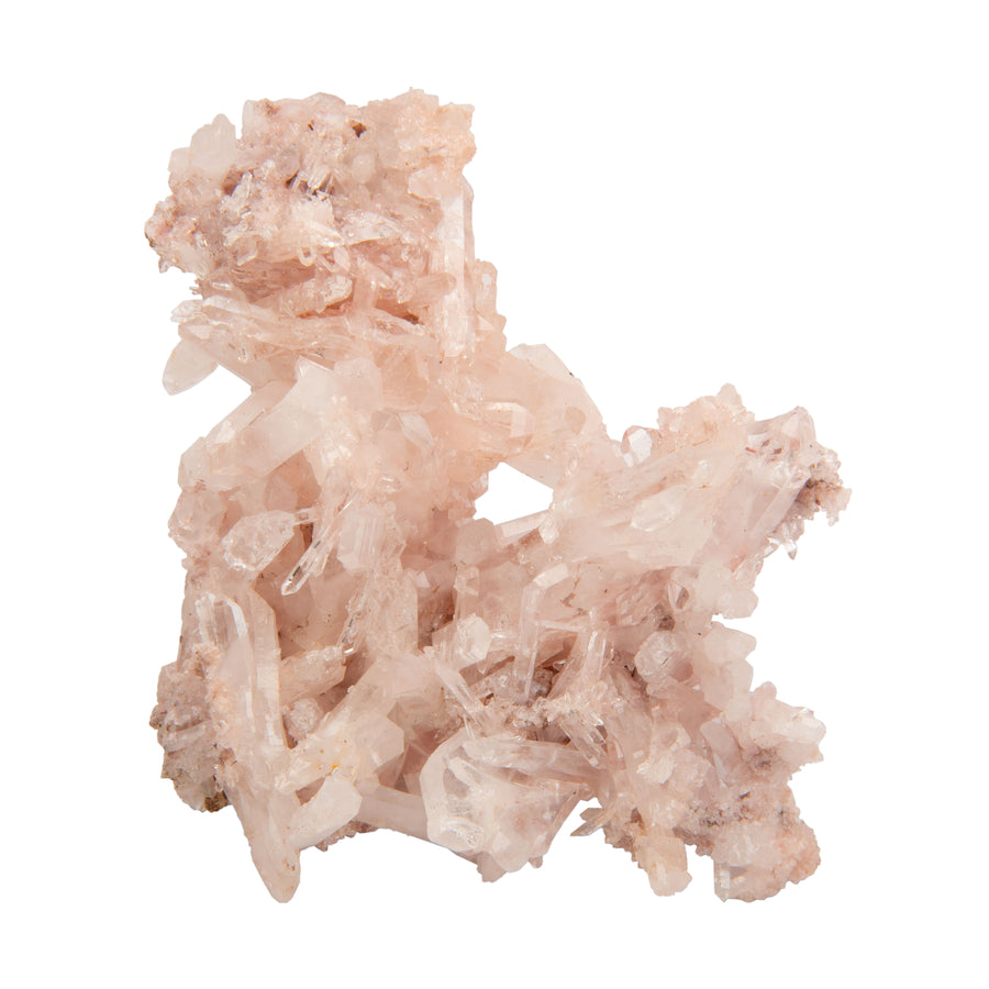 Pink Lemurian Quartz - Cluster