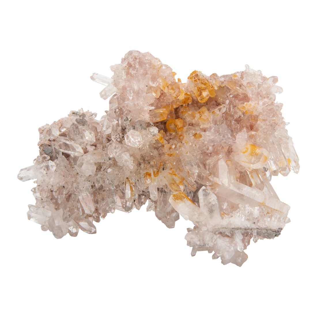 Pink Lemurian Quartz - Cluster