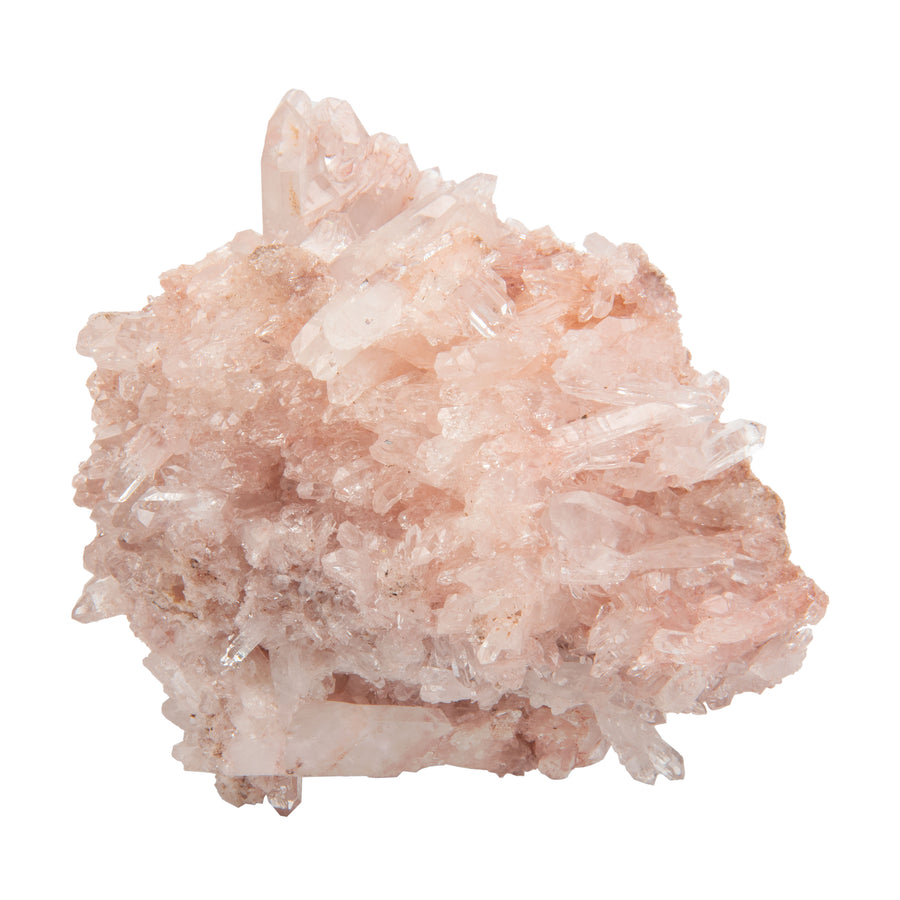 Pink Lemurian Quartz - Cluster