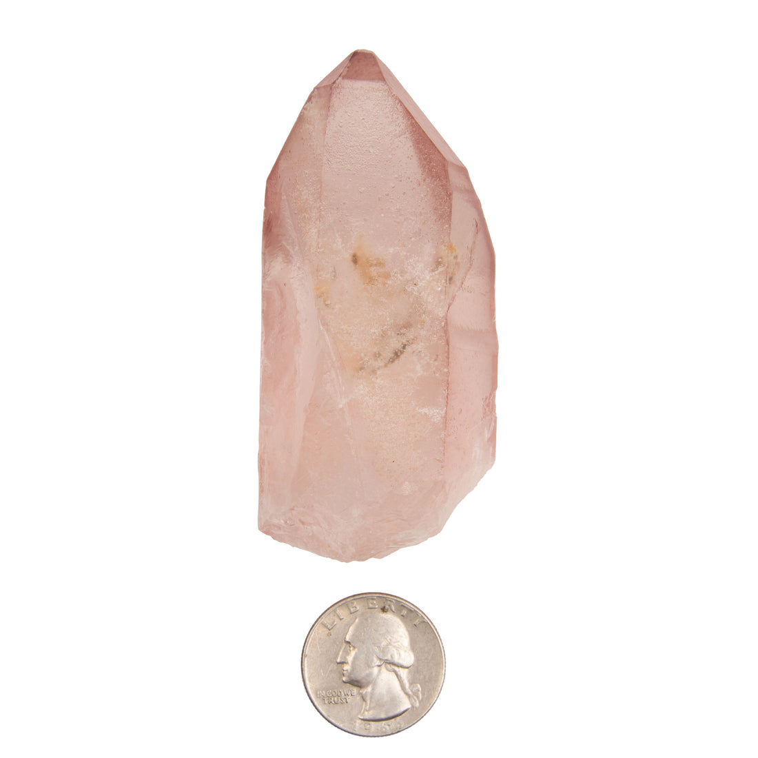 Pink Lemurian Quartz - Natural Point