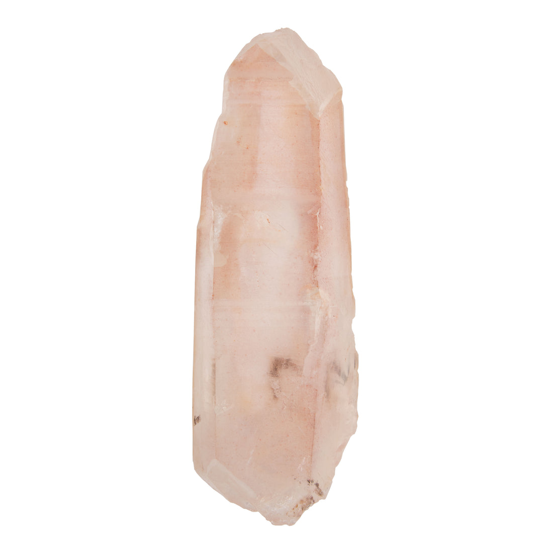 Pink Lemurian Quartz - Natural Point (Light Pink)