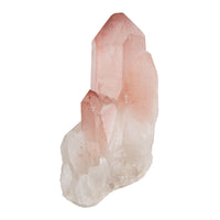 Pink Lemurian Quartz - Natural Point, with Sprouts