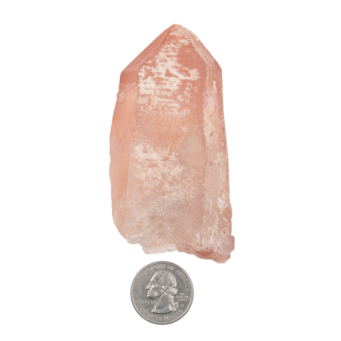 Pink Lemurian Quartz - Point