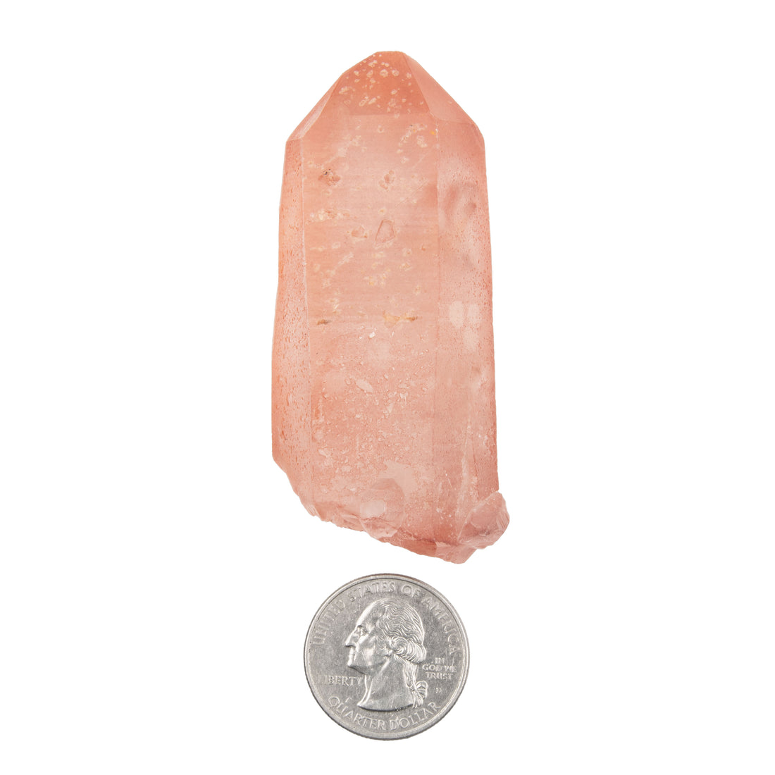 Pink Lemurian Quartz - Point