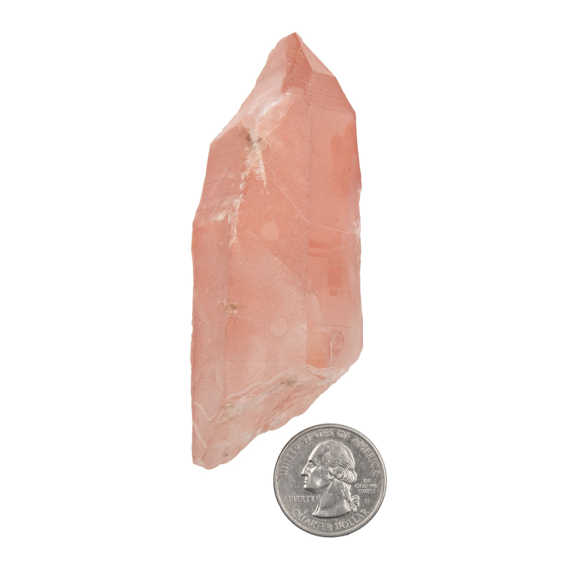 Pink Lemurian Quartz - Point