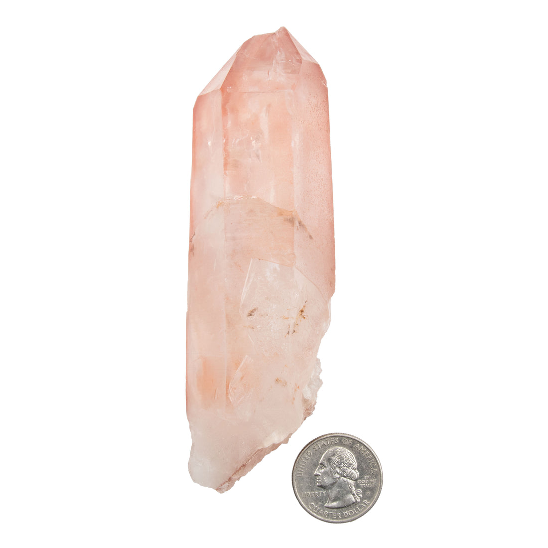 Pink Lemurian Quartz - Point