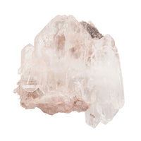 Pink Lemurian Quartz - Cluster with Fadens