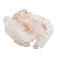 Pink Lemurian Quartz - Cluster with Fadens