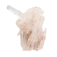 Pink Lemurian Quartz - Cluster with Fadens