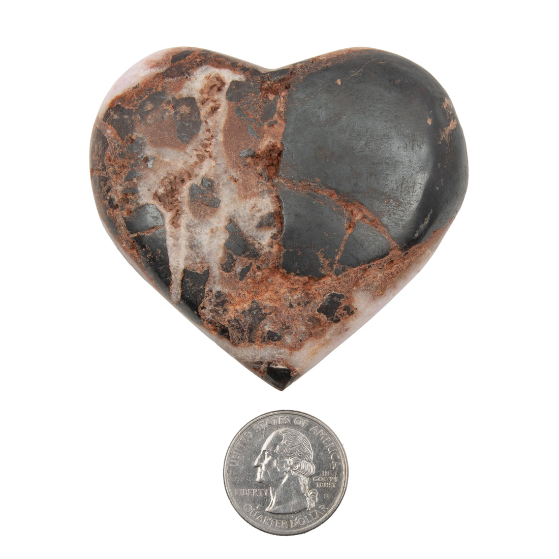 Aragonite - Pink, Heart