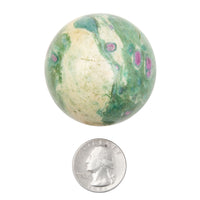 Ruby Fuchsite - Sphere