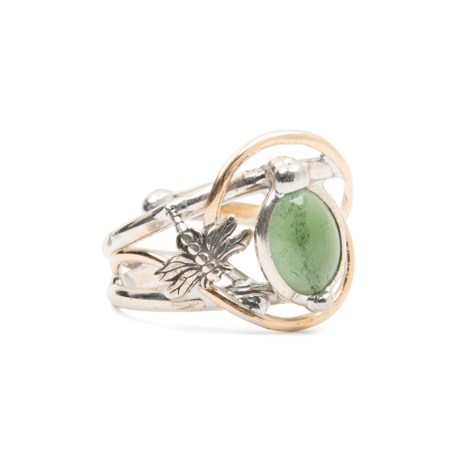 Green Tourmaline - Ring