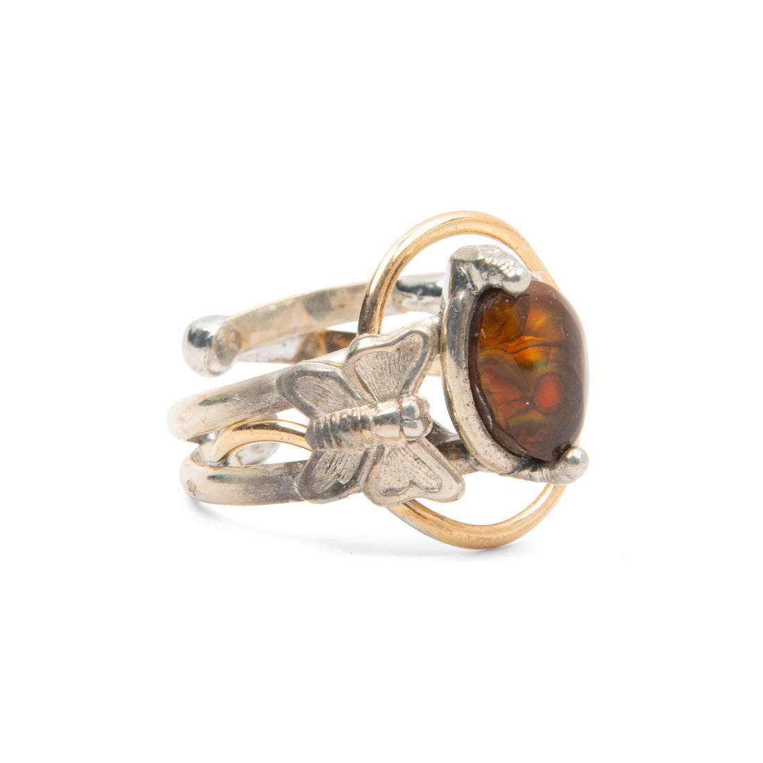 Agate, Fire - Ring