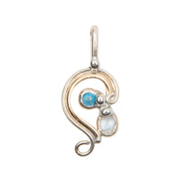 Moonstone & Turquoise - Pendant