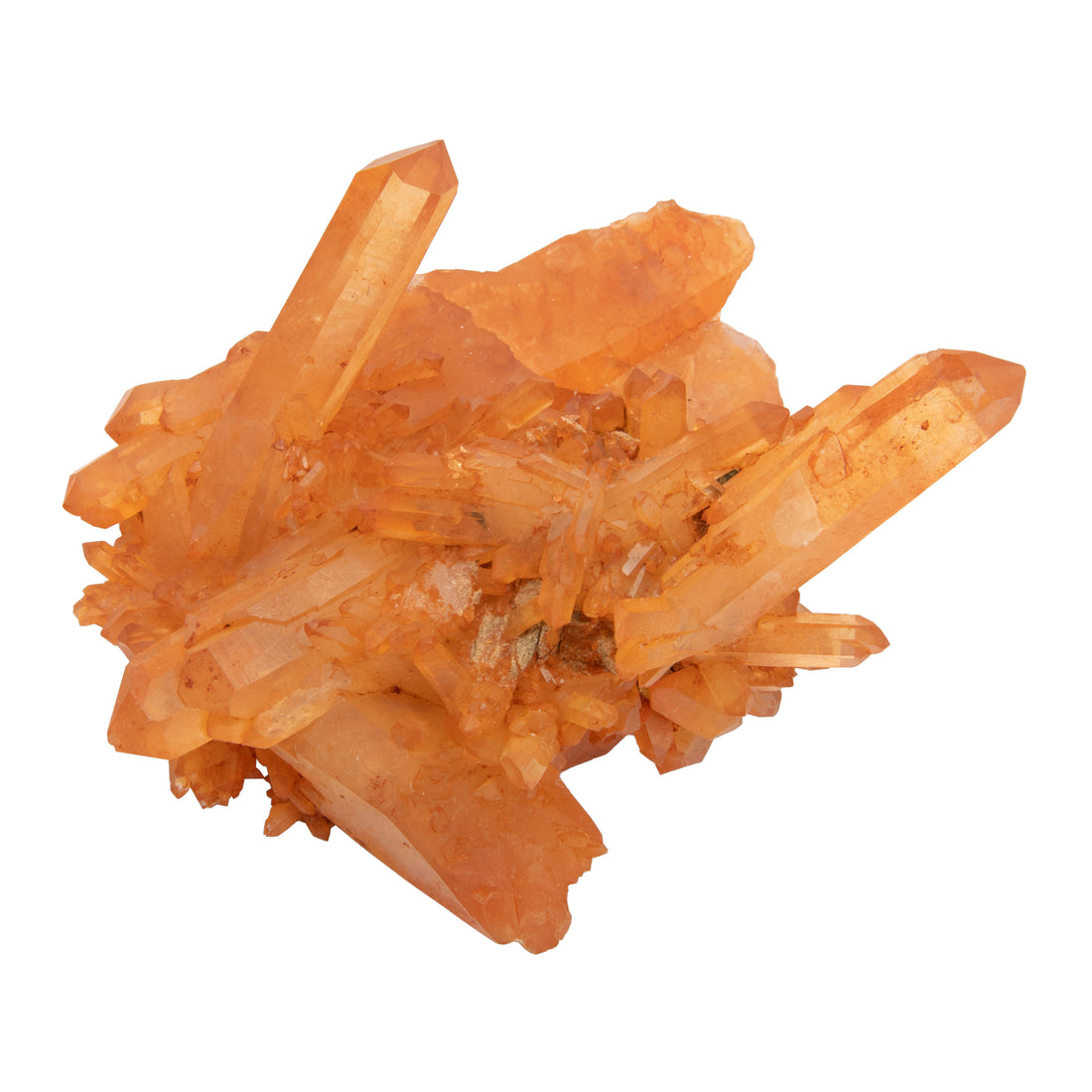 Tangerine Quartz - Cluster