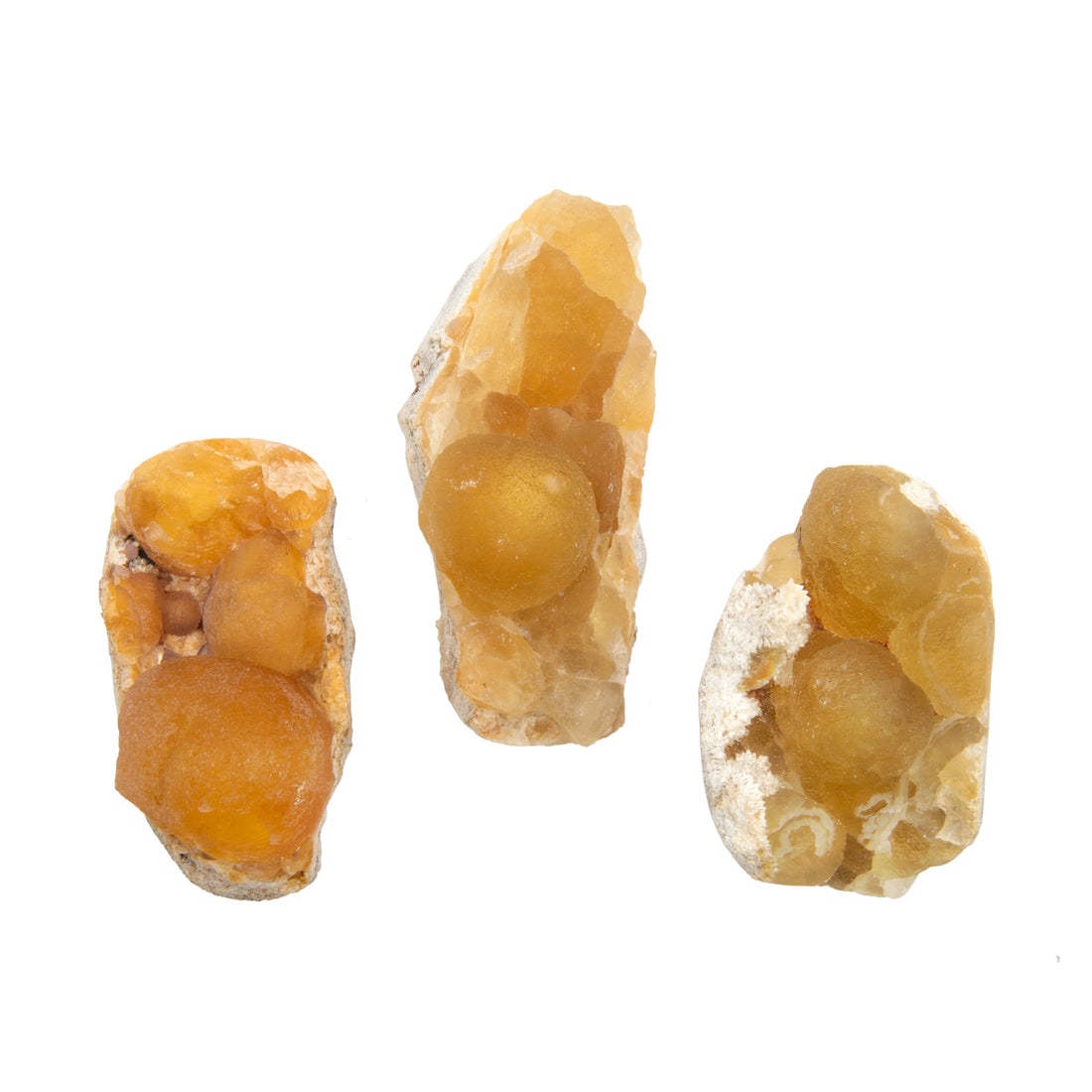 Yellow Bubble Fluorite - A-Grade Pieces