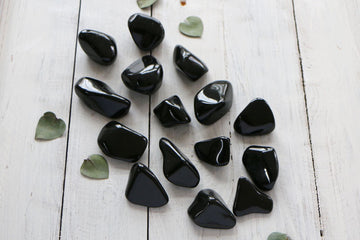 Tourmaline - Black, Tumbled