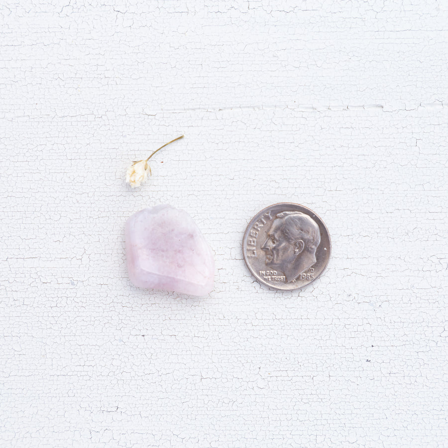 Petalite with Lepidolite - Pink, Polished, Tumbled